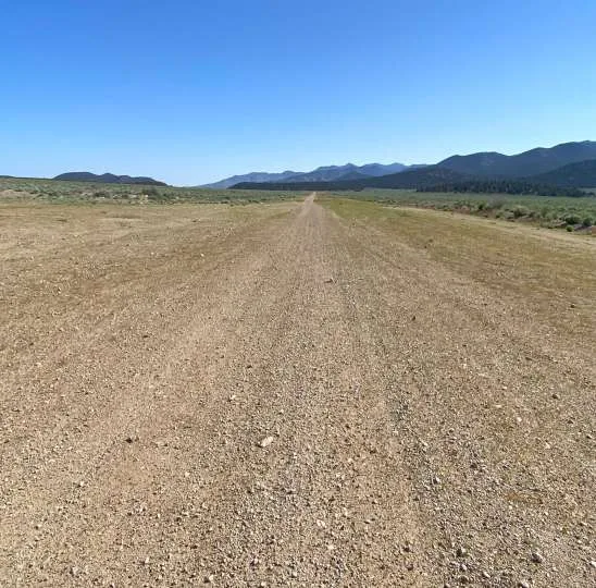 Before — degraded runway surface