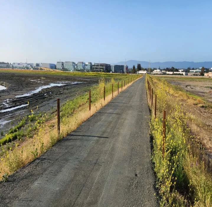 Additional view of finished trail